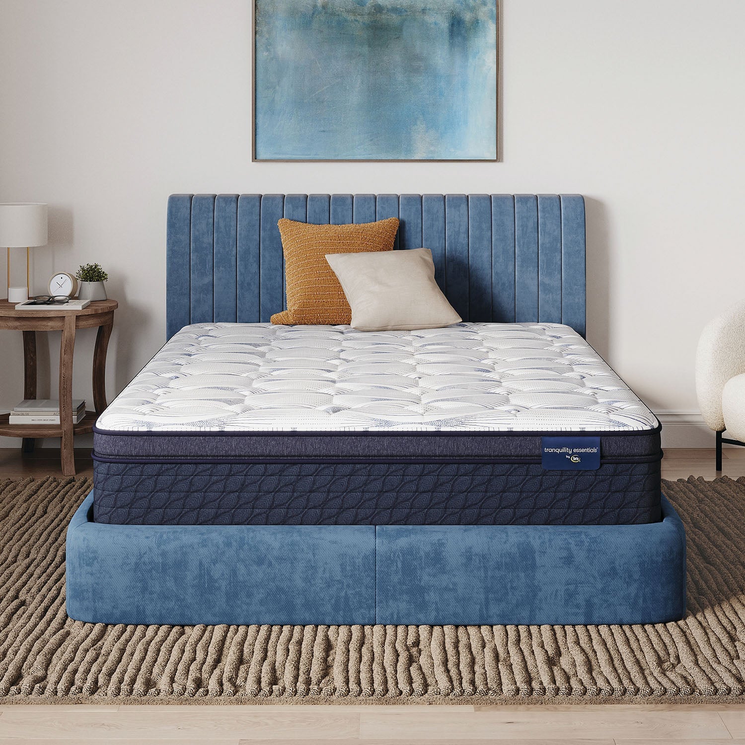 Serta® 12.75" Camellia Skies Plush Euro Top