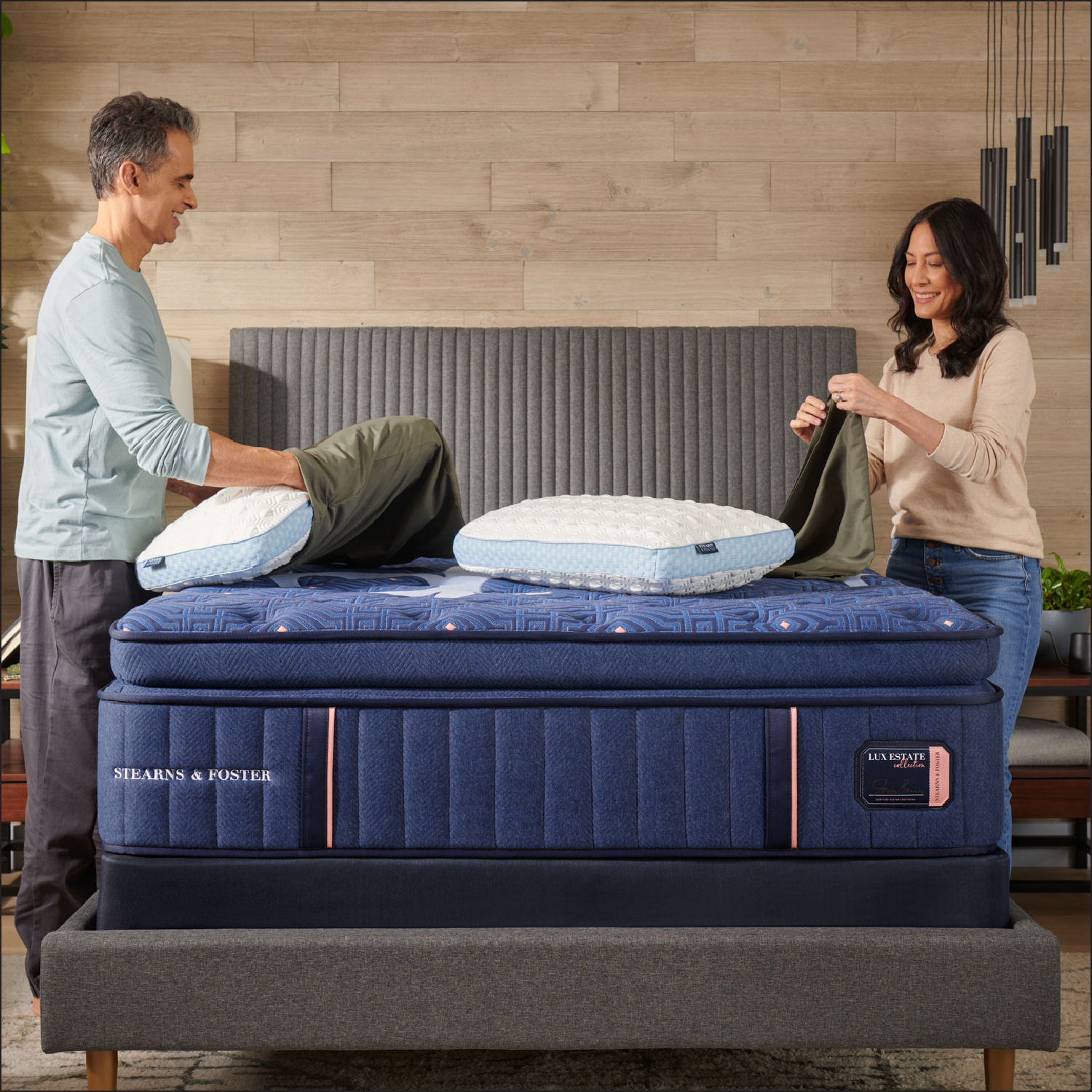 16" Stearns & Foster Lux Estate Medium Pillow Top