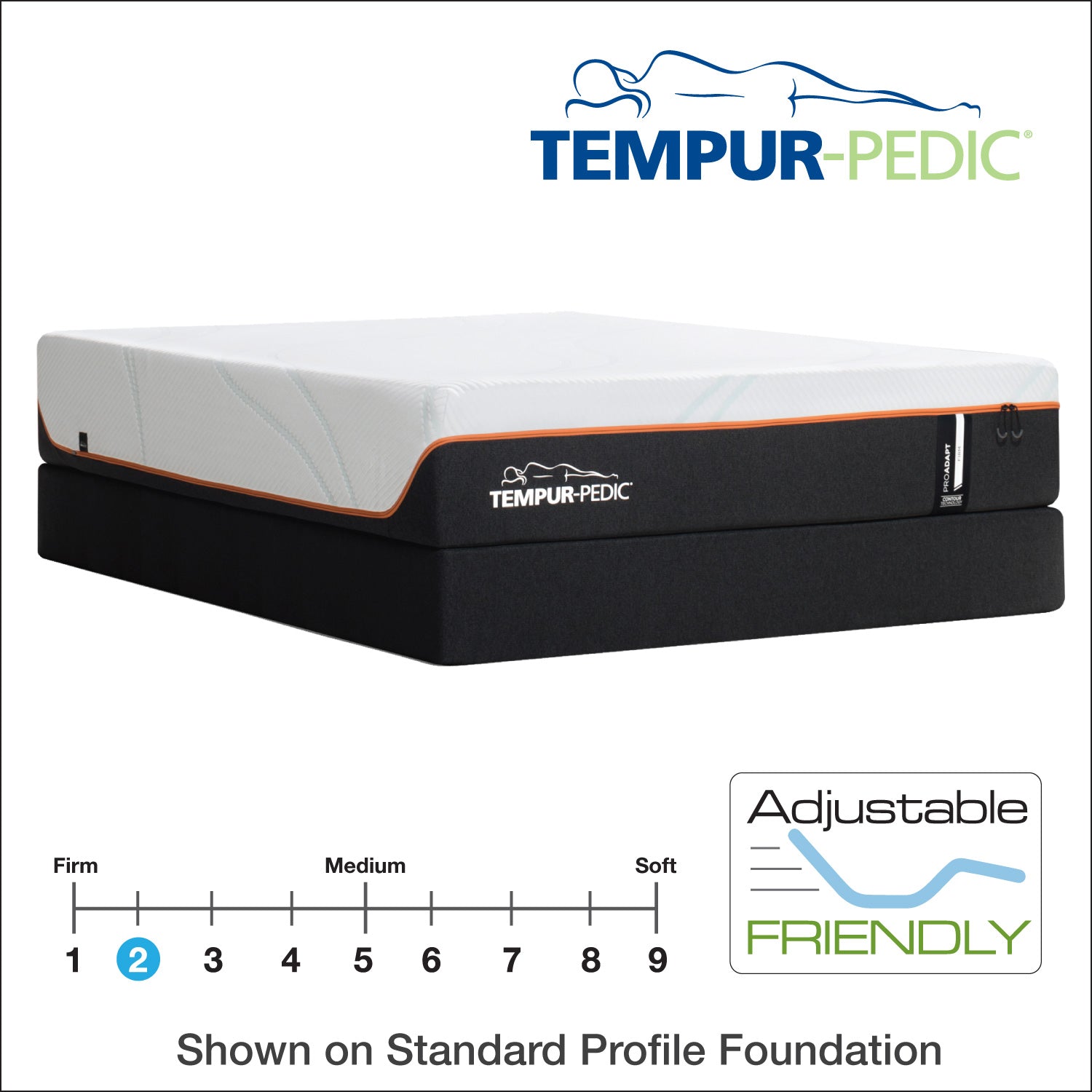 12" TEMPUR-ProAdapt® Firm