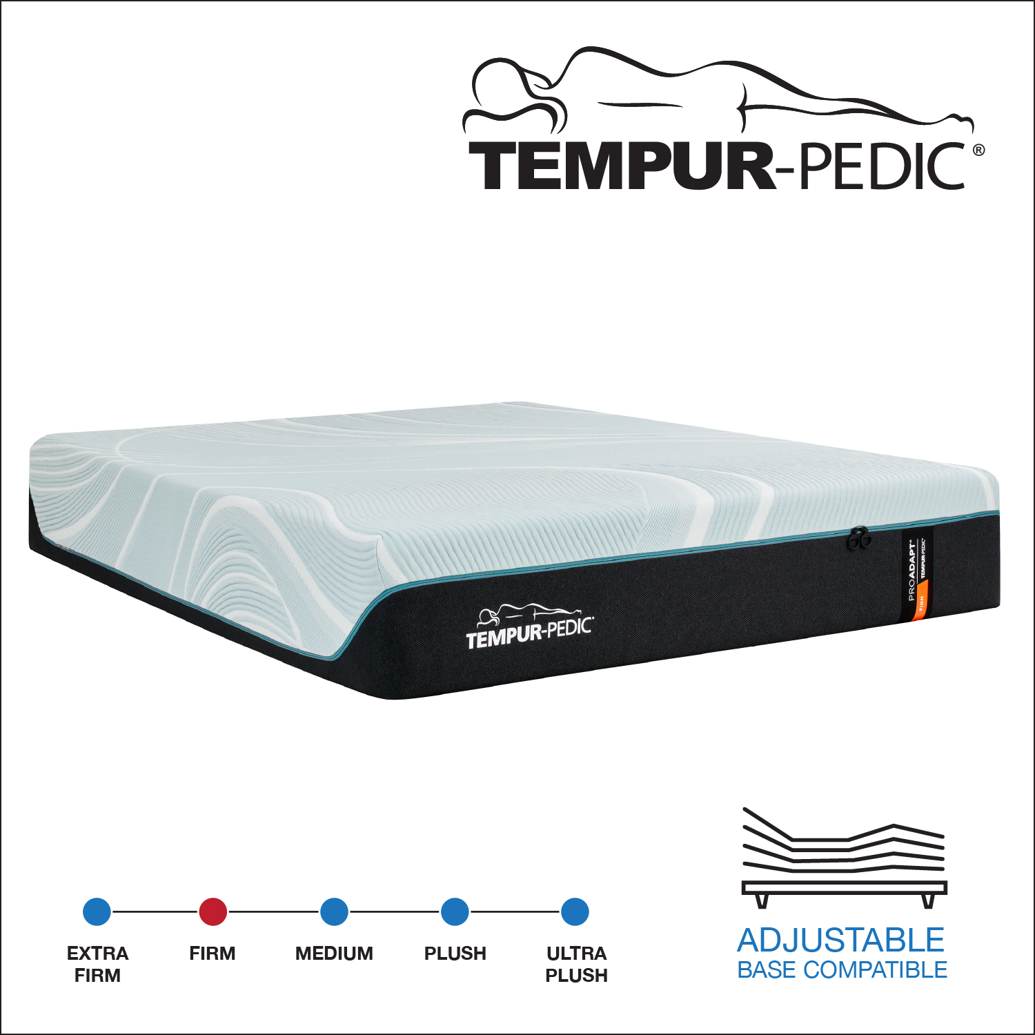 12" TEMPUR-ProAdapt® Firm 2.0