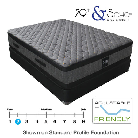 29th & Soho™ 29|22 All Foam Medium Firm Mattress