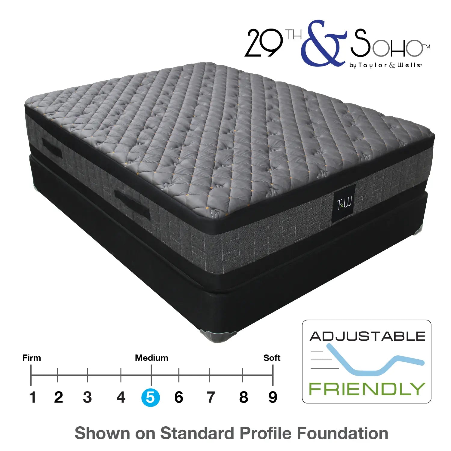 29th & Soho™ 29|24 Hybrid Medium Firm Mattress
