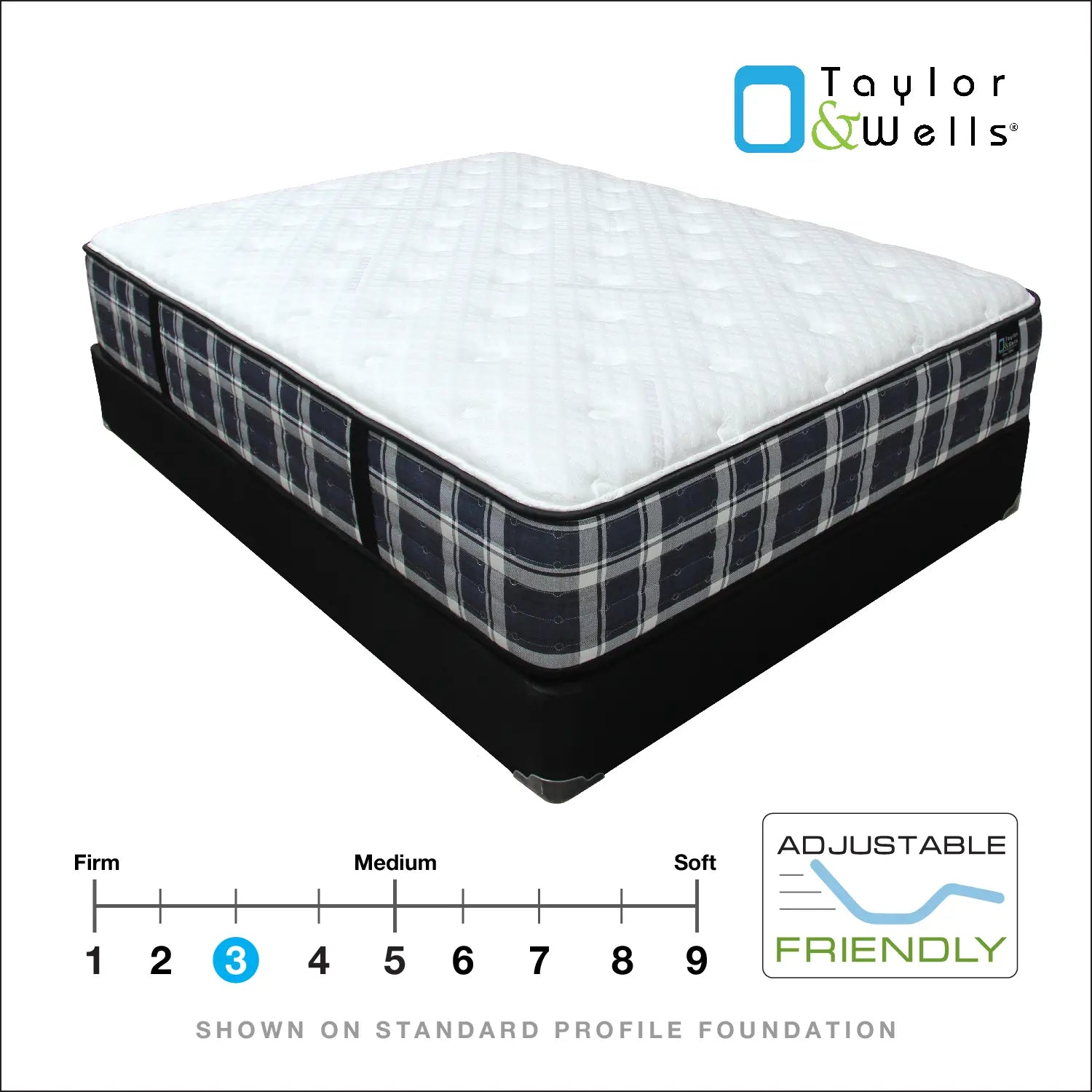 Taylor & Wells® 15" Winter Breeze Firm Mattress
